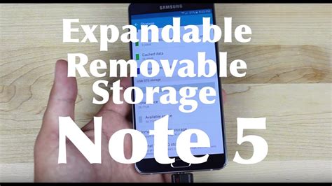samsung note 5 storage
